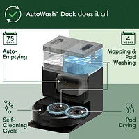 iRobot Roomba Plus 405 Combo Wi-Fi Connected Self-Empty Robot Vacuum & Mop - Black