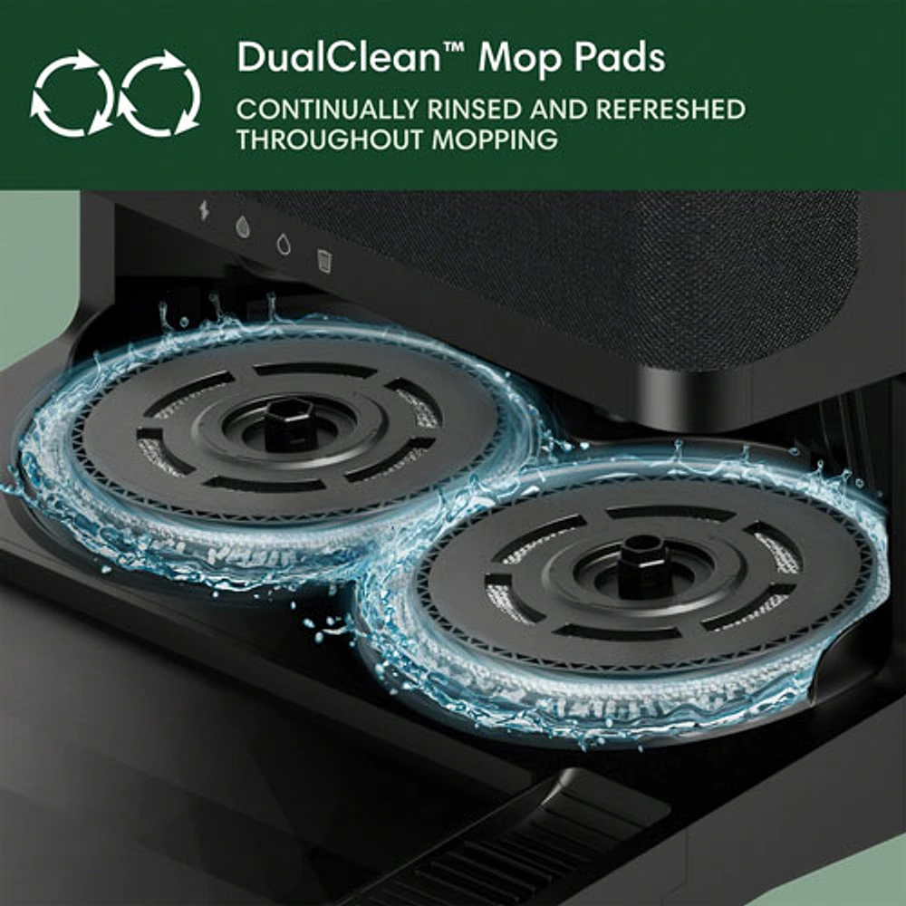 iRobot Roomba Plus 505 Combo Wi-Fi Connected Self-Empty Robot Vacuum & Mop - Black