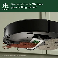 iRobot Roomba Plus 505 Combo Wi-Fi Connected Self-Empty Robot Vacuum & Mop - Black