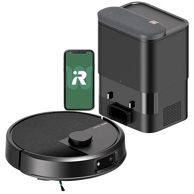 Aspirateur robot connecté Wi-Fi à vidage automatique Roomba Max 705 Vac d'iRobot - Noir