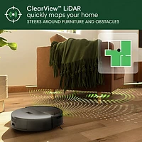 iRobot Roomba 205 DustCompactor Vac Wi-Fi Connected Robot Vacuum - Black