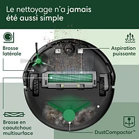 iRobot Roomba 205 DustCompactor Vac Wi-Fi Connected Robot Vacuum - Black