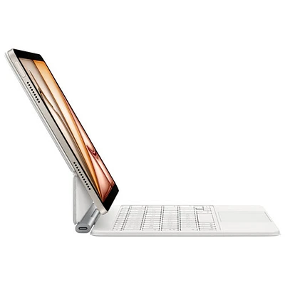 Clavier Magic Keyboard d'Apple pour iPad Air de 11 po (M3) - Anglais - Blanc