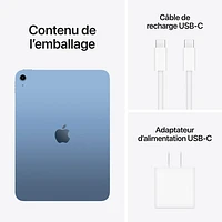 Apple iPad A16 11" 128GB with Wi-Fi 6 (11th Generation) - Blue
