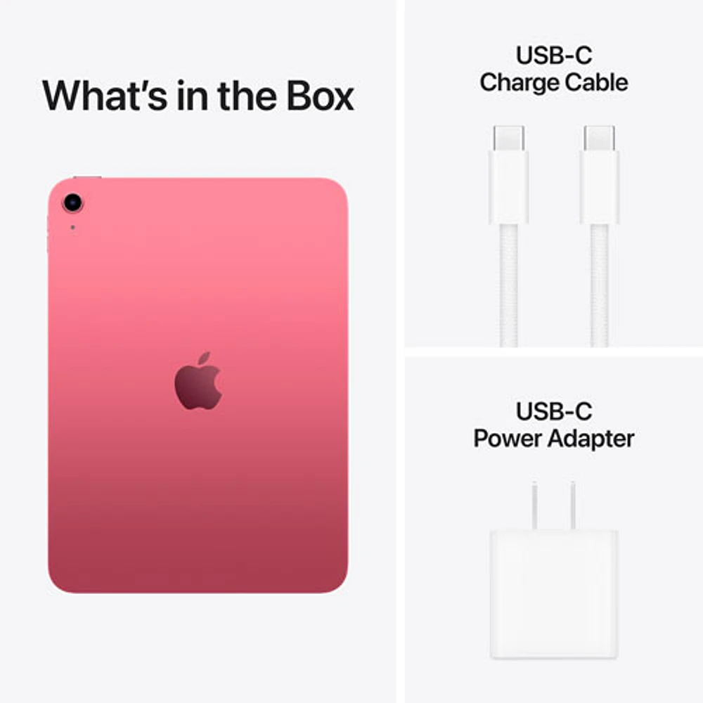Apple iPad A16 11" 256GB with Wi-Fi 6 (11th Generation) - Pink