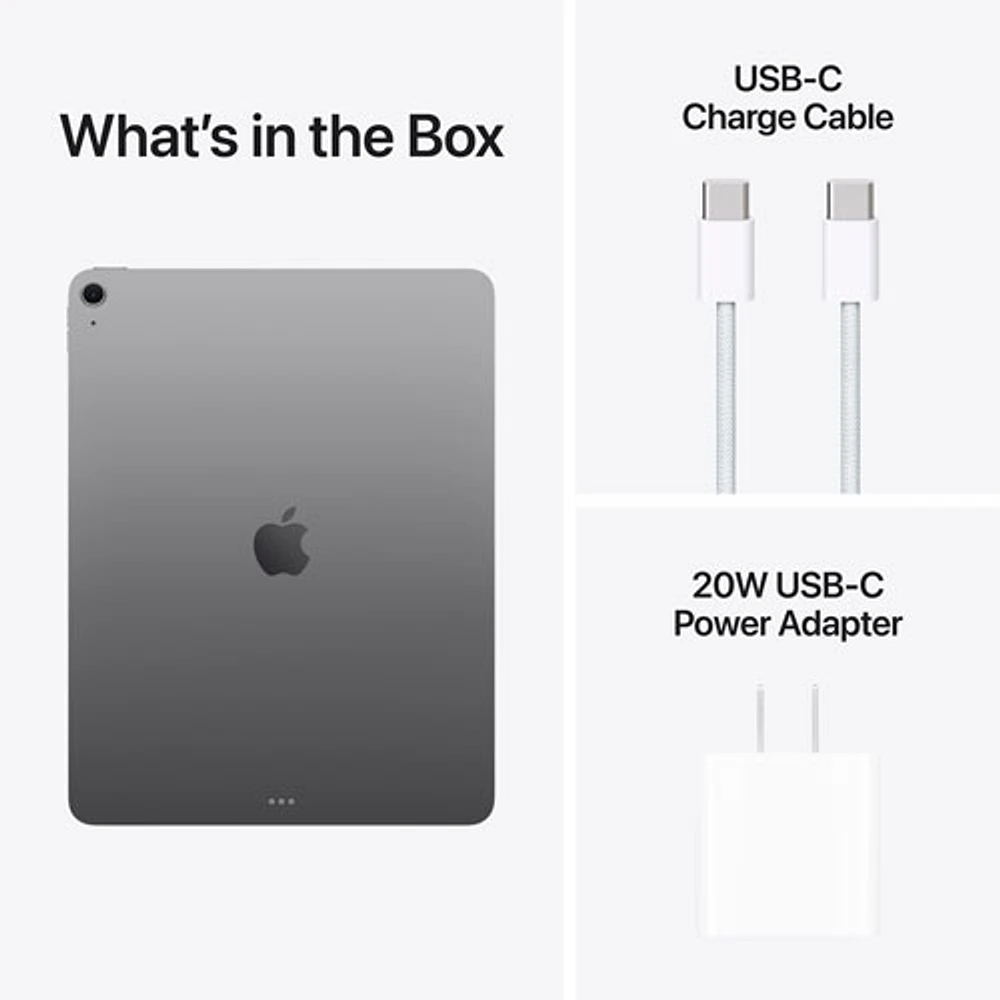iPad Air M3 13 po 1 To avec Wi-Fi 6E d'Apple (7e génération) - Gris cosmique