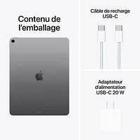 iPad Air M3 13 po 1 To avec Wi-Fi 6E d'Apple (7e génération) - Gris cosmique