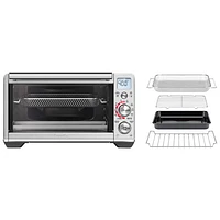 Four à convection de comptoir compact avec friture à air chaud Smart Oven de Breville - Acier inoxydable brossé