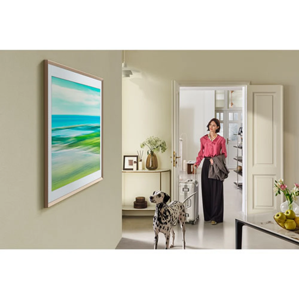 Téléviseur intelligent Tizen HDR Neo QLED UHD 4K 75 po The Frame Pro de Samsung (QN75LS03FWFXZC) - 2025
