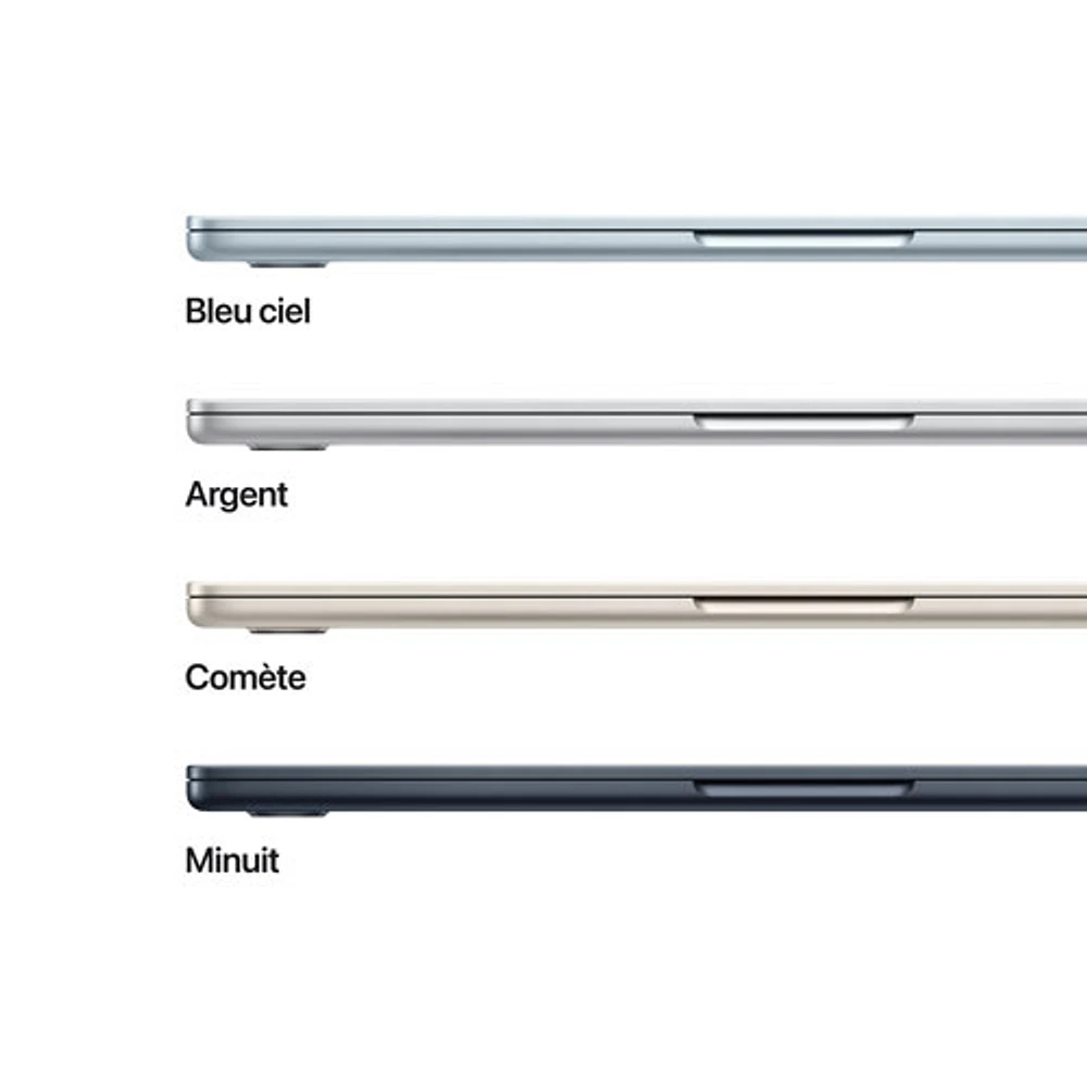 Apple MacBook Air 13.6" w/ Touch ID (2025) - Sky Blue (Apple M4 / 16GB RAM / 256GB SSD) - English
