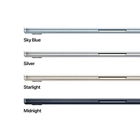 Apple MacBook Air 15.3" w/ Touch ID (2025) - Sky Blue (Apple M4 / 24GB RAM / 512GB SSD) - English
