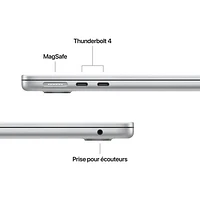 Apple MacBook Air 13.6" w/ Touch ID (2025) - Silver (Apple M4 / 16GB RAM / 512GB SSD) - English