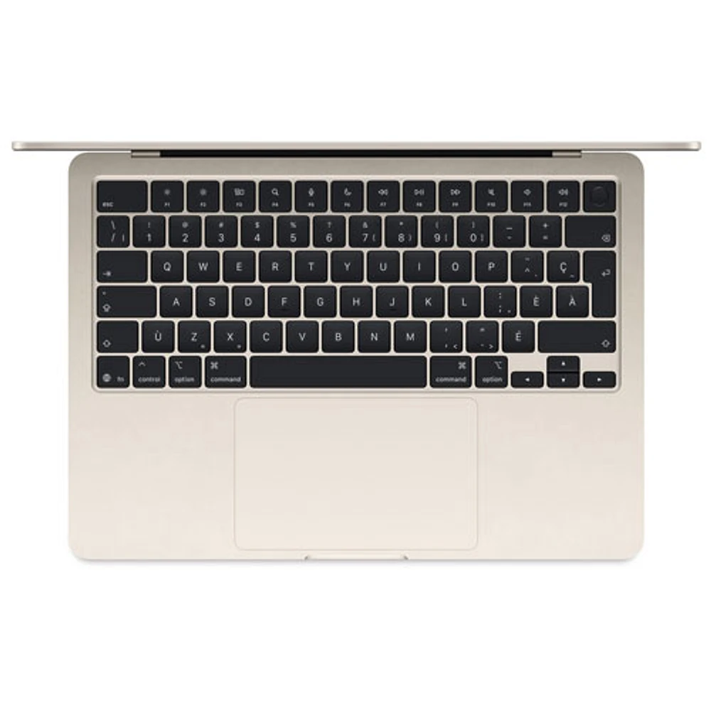 Apple MacBook Air 13.6" w/ Touch ID (2025) - Starlight (Apple M4 / 16GB RAM / 256GB SSD) - English