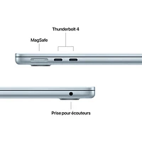 Apple MacBook Air 13.6" w/ Touch ID (2025) - Sky Blue (Apple M4 / 16GB RAM / 512GB SSD) - English