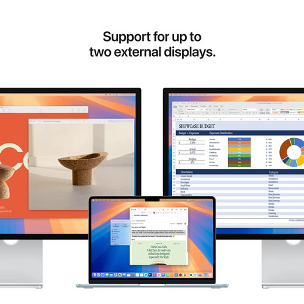 Apple MacBook Air 13.6" w/ Touch ID (2025) - Midnight (Apple M4 / 16GB RAM / 256GB SSD) - English