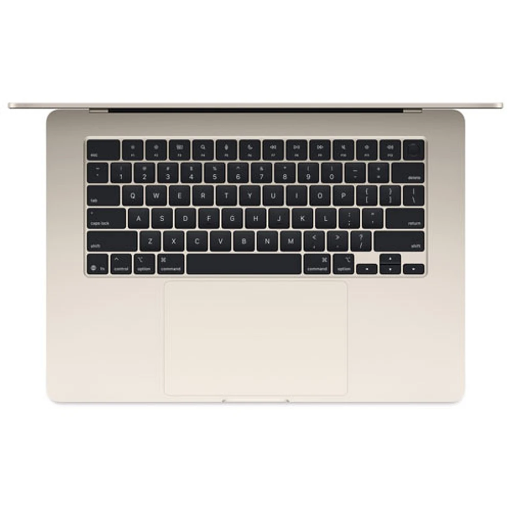 Apple MacBook Air 15.3" w/ Touch ID (2025) - Starlight (Apple M4 / 16GB RAM / 256GB SSD) - English
