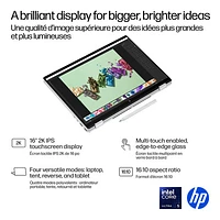 Portable Copilot+ PC 2-en-1 tactile de 16 po OmniBook 7 Flip de HP (Core Ultra 5-258v d'Intel/RAM 16 Go/SSD 512 Go)