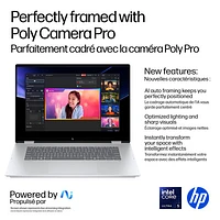 Portable Copilot+ PC 2-en-1 tactile de 16 po OmniBook 7 Flip de HP (Core Ultra 5-258v d'Intel/RAM 16 Go/SSD 512 Go)
