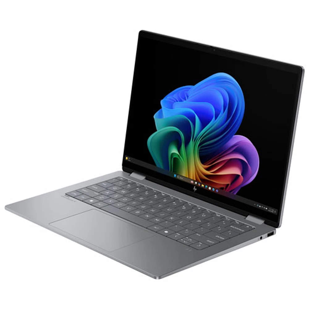 HP 14" Touchscreen 2-in-1 Laptop - Glacier Silver Aluminium (AMD Ryzen AI 7/32GB RAM/1TB SSD/Windows 11 Home)