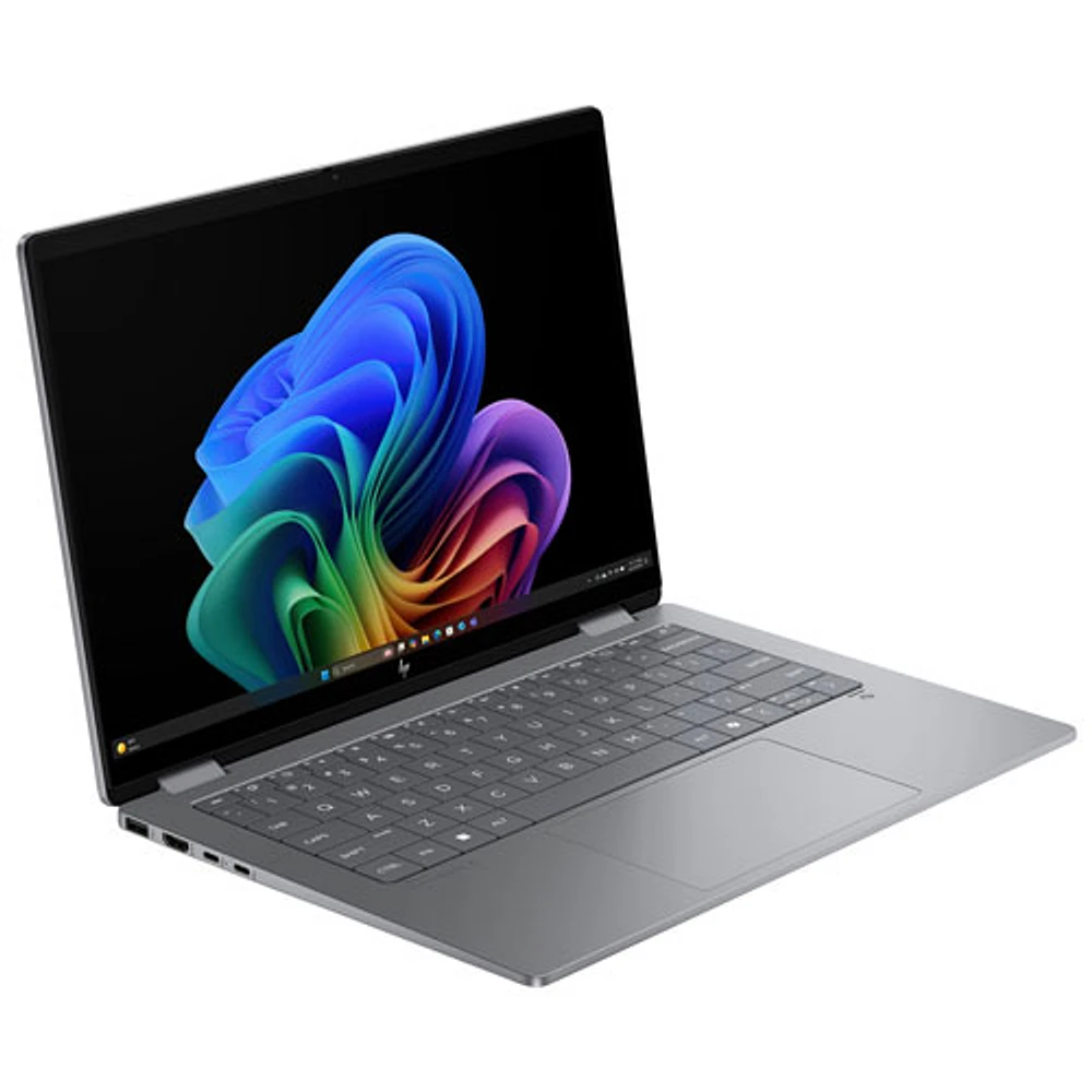HP 14" Touchscreen 2-in-1 Laptop - Glacier Silver Aluminium (AMD Ryzen AI 7/32GB RAM/1TB SSD/Windows 11 Home)
