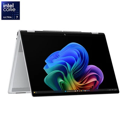 Portable Copilot+ PC 2-en-1 tactile de 16 po OmniBook 7 Flip de HP (Core Ultra 7-258V d'Intel/RAM 32 Go/SSD 1 To)