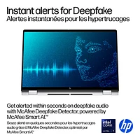 Portable Copilot+ PC 2-en-1 tactile de 16 po OmniBook 7 Flip de HP (Core Ultra 7-258V d'Intel/RAM 32 Go/SSD 1 To)