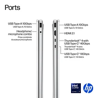 Portable Copilot+ PC 2-en-1 tactile de 16 po OmniBook 7 Flip de HP (Core Ultra 7-258V d'Intel/RAM 32 Go/SSD 1 To)