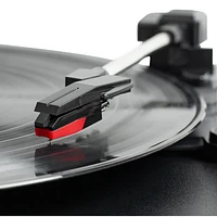Tourne-disque Bluetooth avec courroie d'entraînement Journey+ de Victrola - Nouveau gris