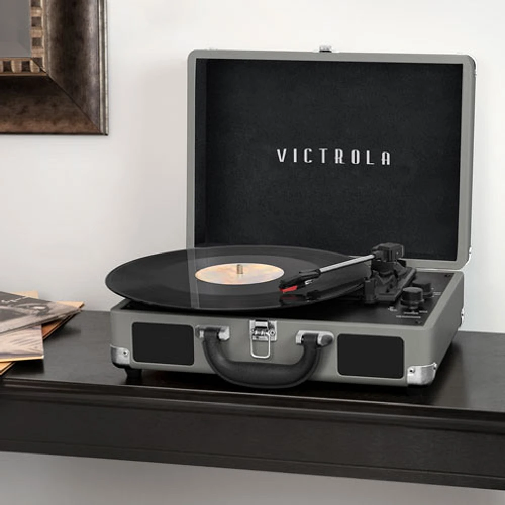 Victrola Journey+ Belt Drive Bluetooth Turntable - New Grey