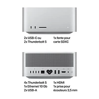 Apple Mac Studio (Apple M4 Max Chip / 32-Core GPU / 36GB RAM / 512GB SSD)