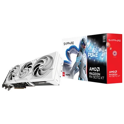 Carte graphique Pure AMD Radeon RX 9070 XT GDDR6 16 Go de Sapphire