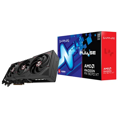Carte graphique AMD Radeon RX 9070 XT à mémoire GDDR6 de 16 Go Pulse de Sapphire