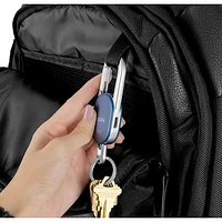 LOGiiX Discover Bluetooth Item Tracker Keychain - Midnight Blue