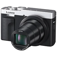 Panasonic LUMIX ZS99S Wi-Fi 20.3 MP 30x Optical Zoom 4K Video Digital Camera - Silver