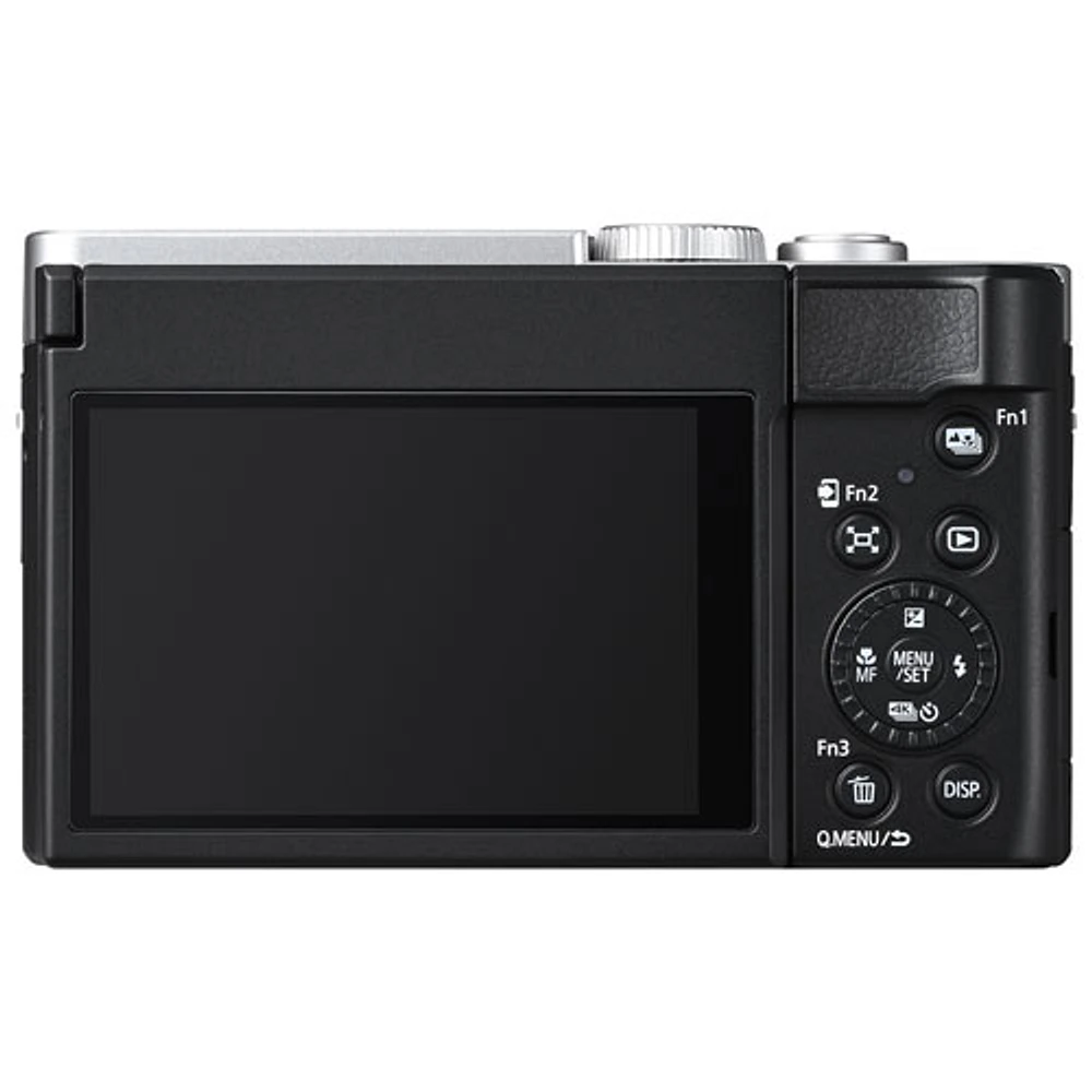 Panasonic LUMIX ZS99S Wi-Fi 20.3 MP 30x Optical Zoom 4K Video Digital Camera - Silver