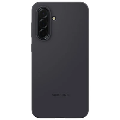 Samsung Silicone Fitted Soft Shell Case for Galaxy A36 - Black