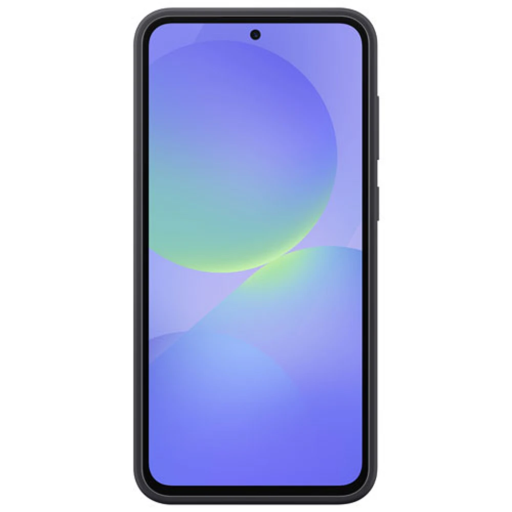 Samsung Silicone Fitted Soft Shell Case for Galaxy A36 - Black