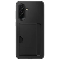 Samsung Card Slot Fitted Hard Shell Case for Galaxy A36 - Black