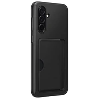 Samsung Card Slot Fitted Hard Shell Case for Galaxy A36 - Black