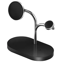 Station de chargement magnétique sans fil 3-en-1 Qi2 de Samsung - Noir