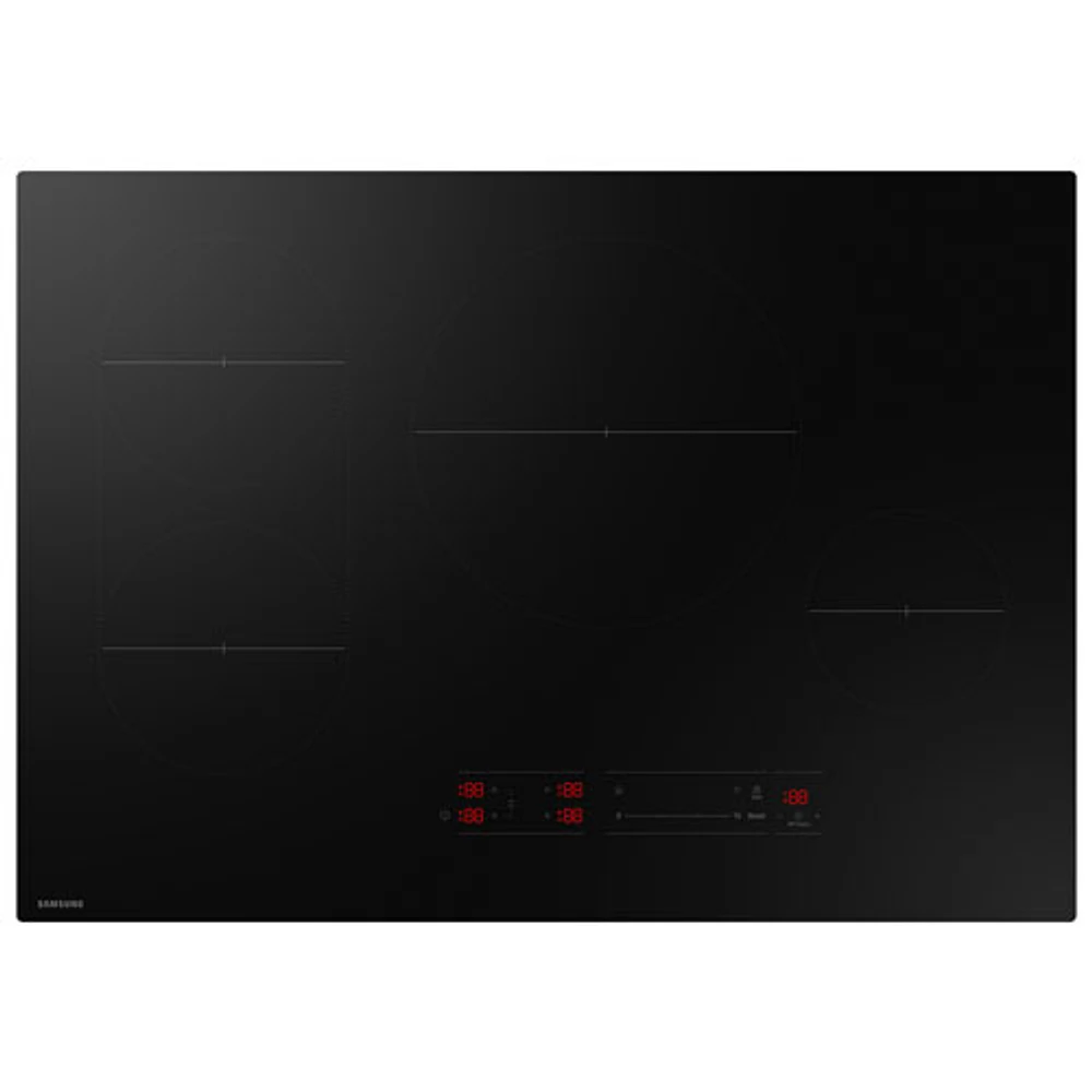 Surface de cuisson à induction de 30 po à 4 éléments de Samsung (CC70F30S2DAA) - Noir