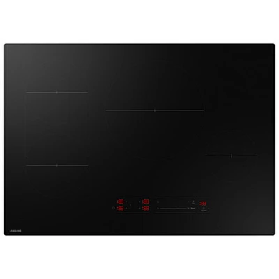 Surface de cuisson à induction de 30 po à 4 éléments de Samsung (CC70F30S2DAA) - Noir