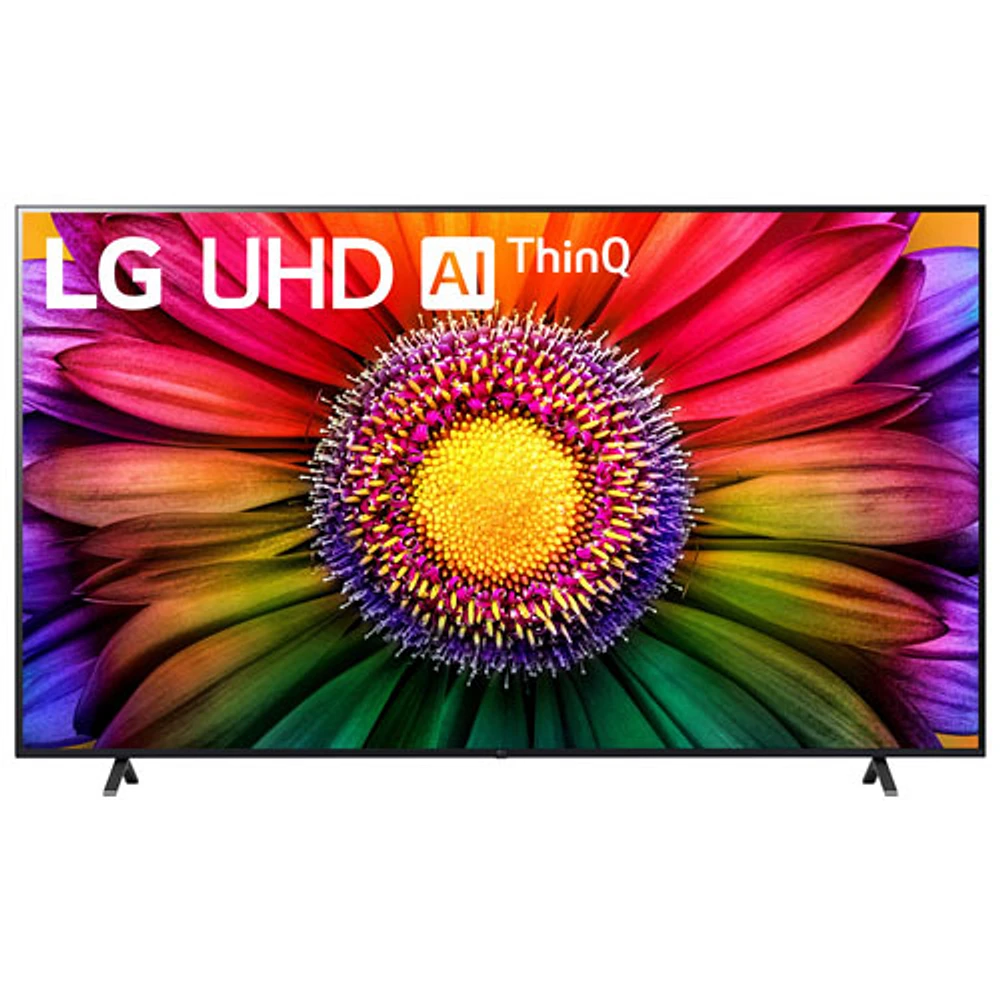 Téléviseur intelligent webOS HDR DEL UHD 4K de 86 po de LG (86UR8000AUA) - 2023