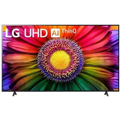 Téléviseur intelligent webOS HDR DEL UHD 4K de 86 po de LG (86UR8000AUA) - 2023