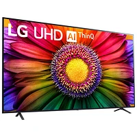Téléviseur intelligent webOS HDR DEL UHD 4K de 86 po de LG (86UR8000AUA) - 2023