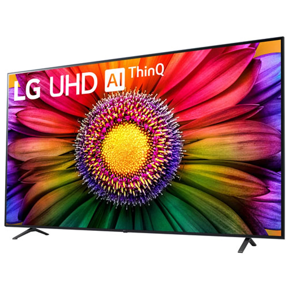 Téléviseur intelligent webOS HDR DEL UHD 4K de 86 po série UR8000 de LG (86UR8000AUA) - 2025