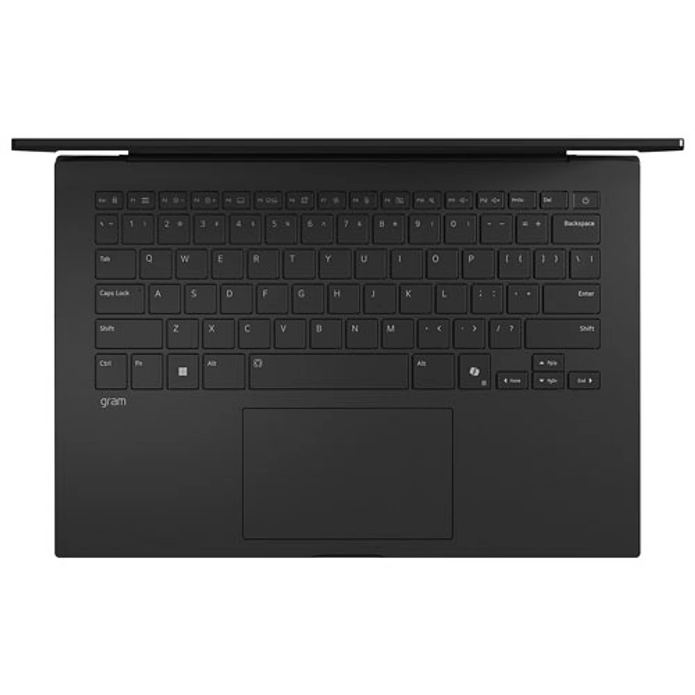 LG Gram 14" Laptop - Obsidian Black (Intel Core Ultra 7 255H/16GB RAM/512GB SSD/Windows 11)