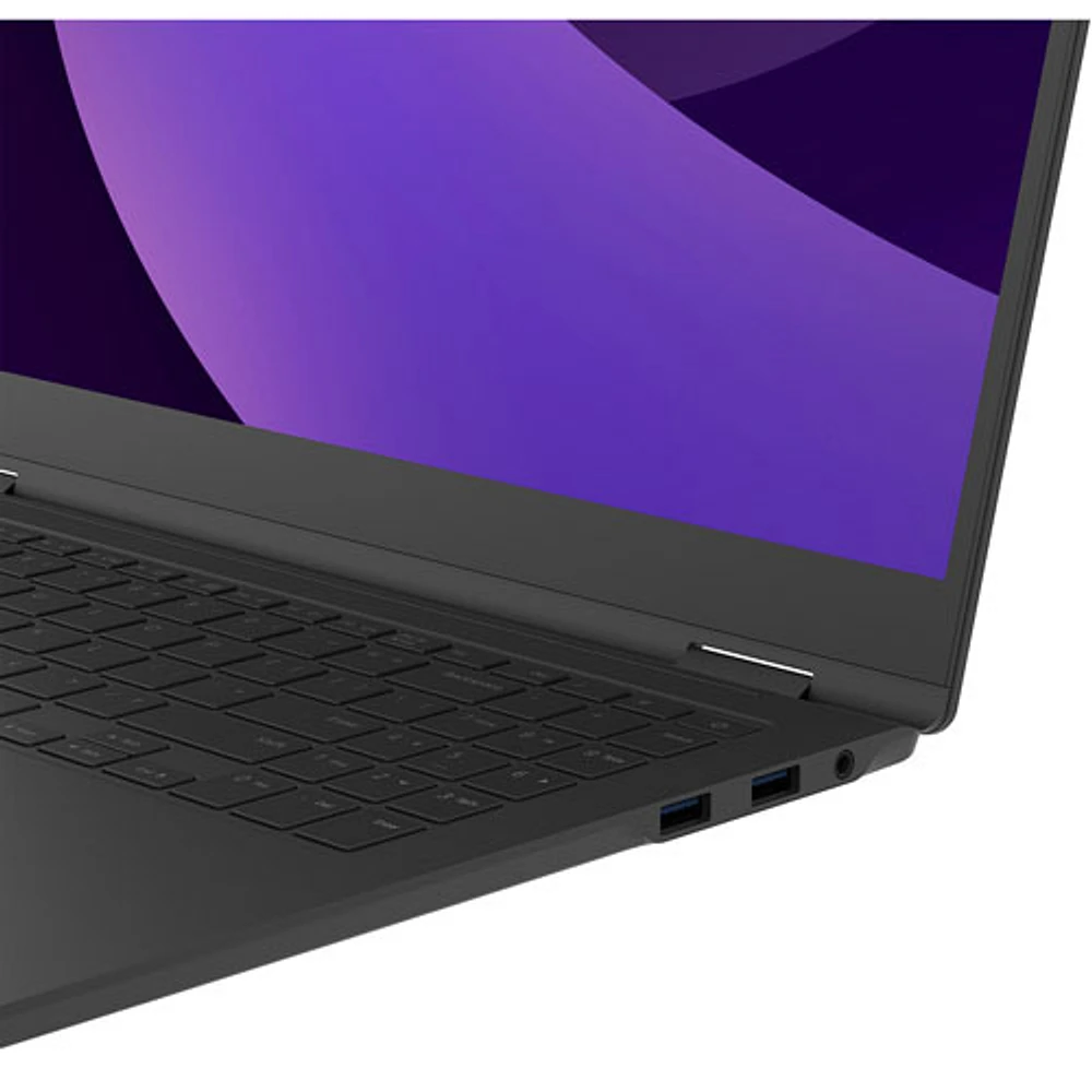 LG Gram 16" Touchscreen 2-in-1 Laptop - Obsidian Black (Intel Core Ultra 7 255H/32GB RAM/1TB SSD)