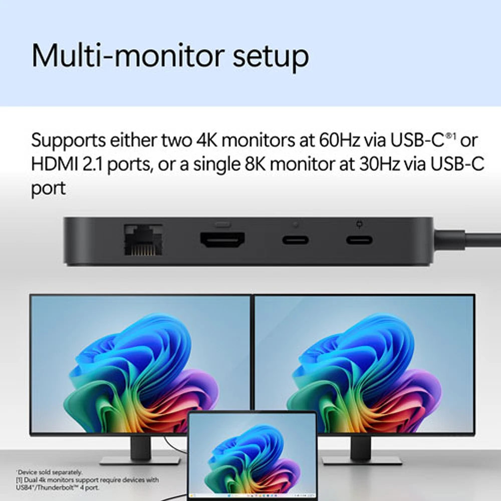 Station d'accueil Surface USB4 de Microsoft