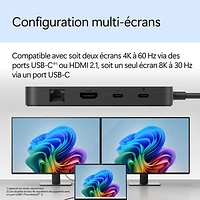 Station d'accueil Surface USB4 de Microsoft